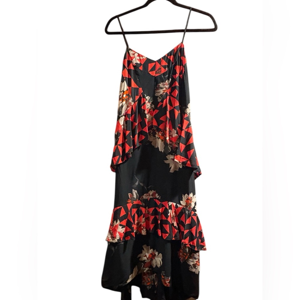 Joie Ronelle Tiered Ruffle Dress Size 4